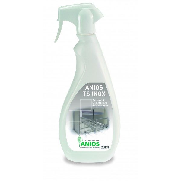 Anios TS INOX détergent, désinfection surfaces inox